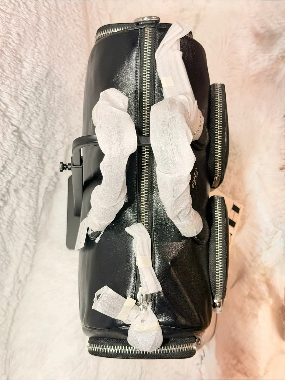 Coach Compass Bag 35 With Pockets NWT